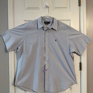 Polo Ralph Lauren Men's Short-Sleeve Button Down Shirt In Classic Fit Size  XXL